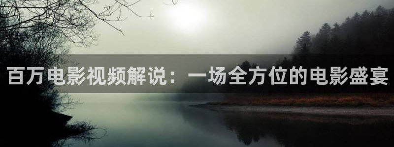 新视觉网剧：百万电影视频解说：一场全方位的电影盛宴